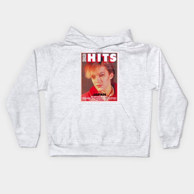 Smash Hits Japan 1982 Kids Hoodie by Pop Fan Shop